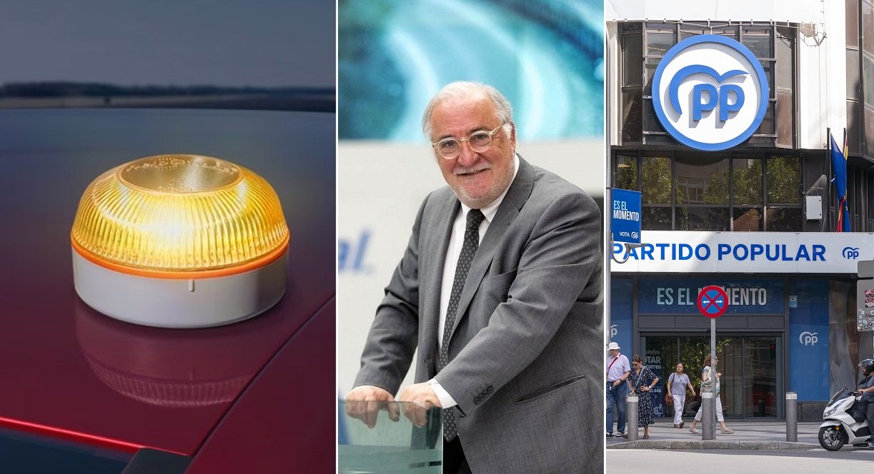 La famosa baliza V16 se ha convertido en la penúltima chapuza del socialista Pere Navarro al frente de la DGT... y ahora se ve también el cinismo del PP