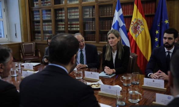 Aagesen se ha reunido con el ministro de Crisis Climática y Protección Civil de Grecia, Yiannis Kefalogiannis