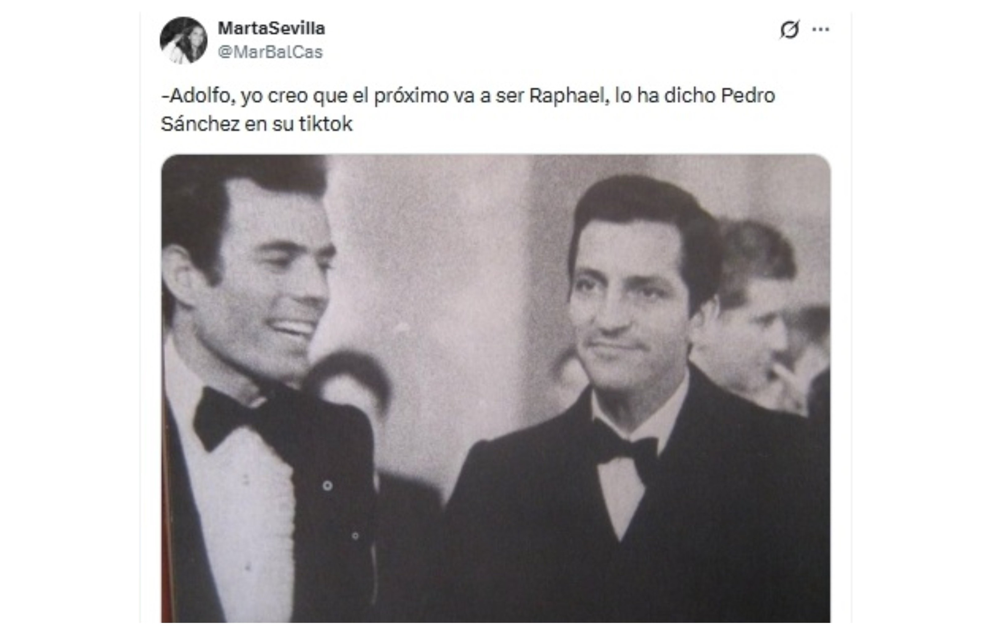 Adolfo Suarez, Julio Iglesias... ¿quién será el siguiente?