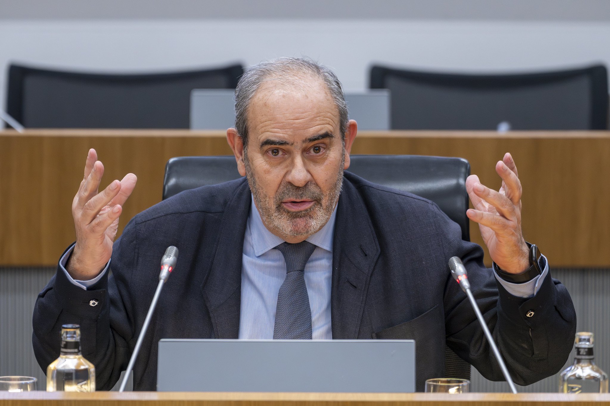 Ignacio Araluce subraya que el cierre nuclear provocaría 14 millones de toneladas de CO2 más al año / Foto: Pablo Moreno