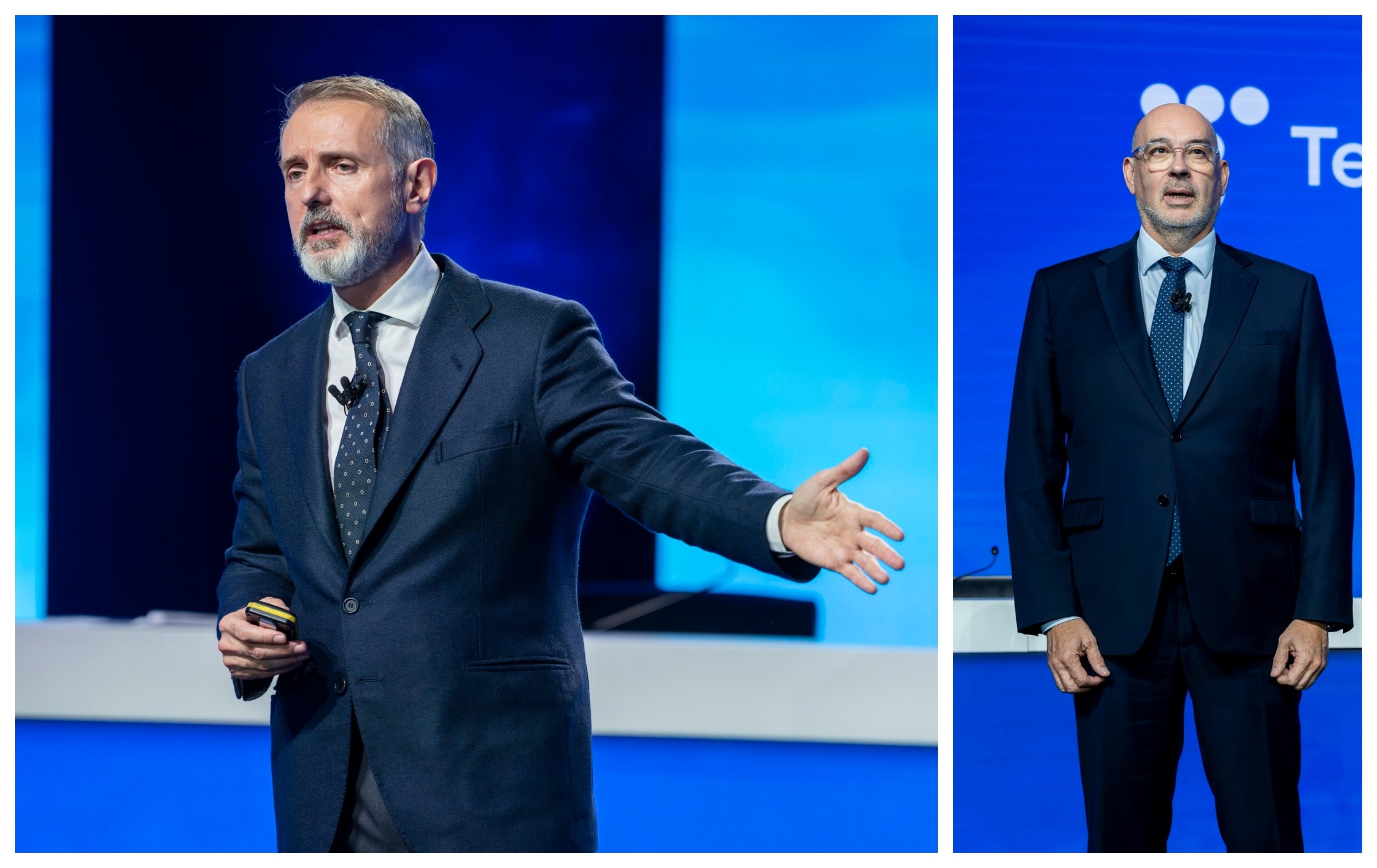 Cuando el presidente de telefónica, Marc Murtra, le pide a Manuel de la Rocha, asesor económico de Pedro Sánchez, que le dejen cesar a su CEO, al que le colocaron -a Emilio Gayo-, don Manuel le responde que el Presidente no está para ruidos / Fotos: Pablo Moreno