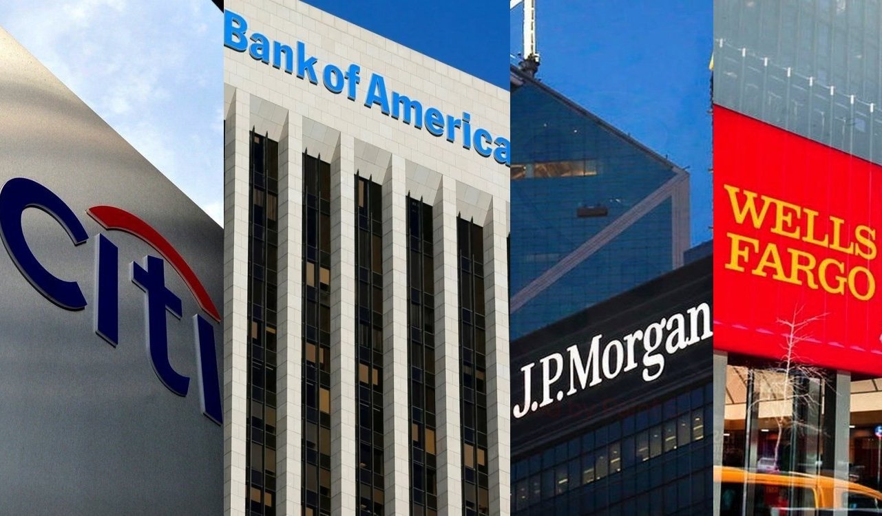 Los principales bancos de EEUU han ganado más en 2025, pero la reacción bursátil no ha sido positiva