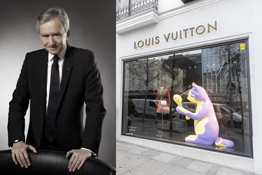Bernard Arnault (76 años) sigue al frente de LVMH como presidente y CEO y su familia controla controla el 48% del capital y el 64% de los derechos de voto a través del holding de inversiones Financière Agache