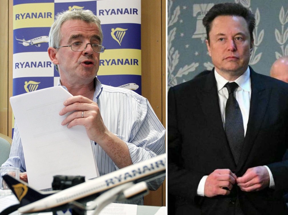 La pelea entre O'Leary y Musk... “buena para el negocio” de Ryanair