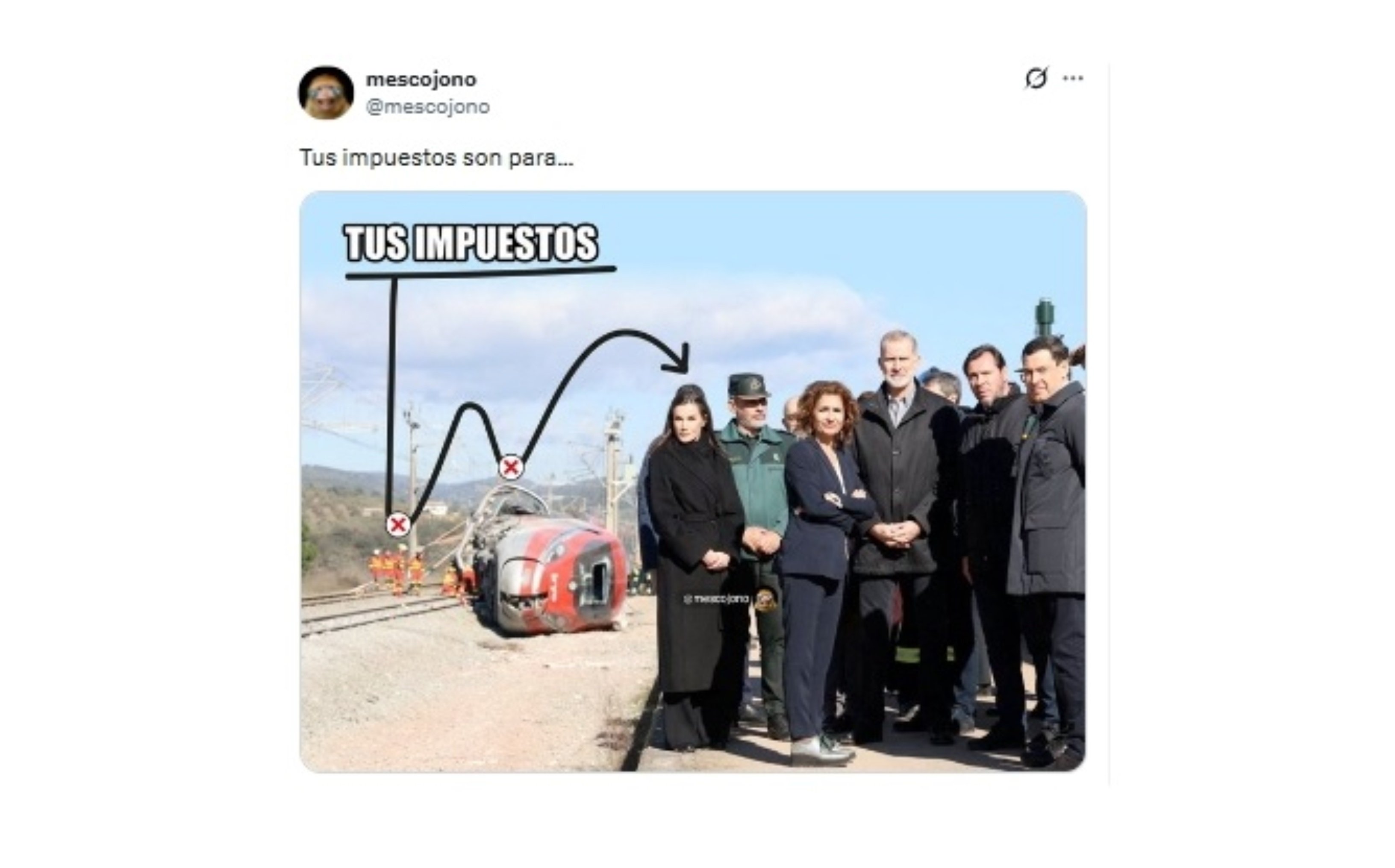 Una foto viral... y lamentable