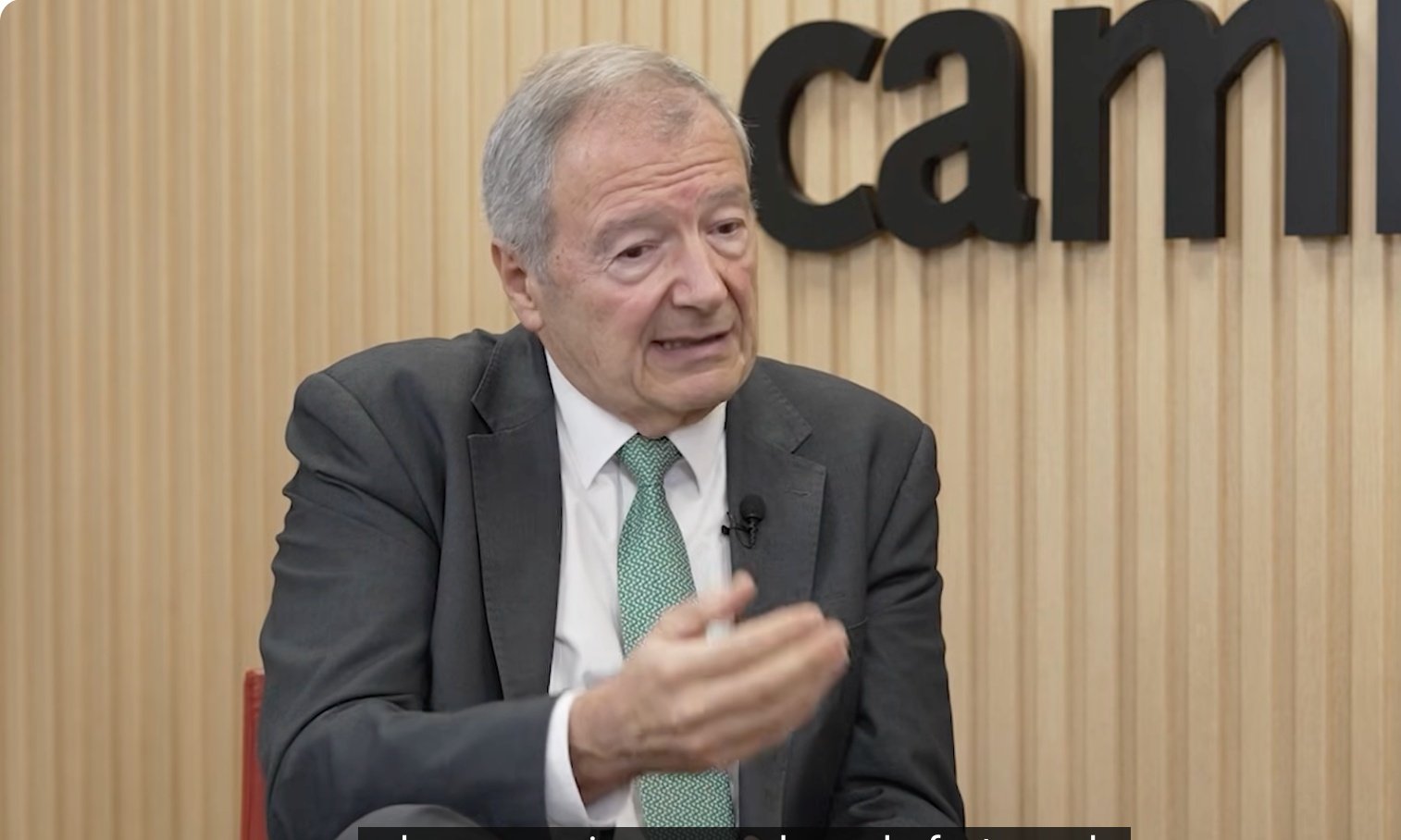 El presidente de la CIAF, Ignacio Barrón