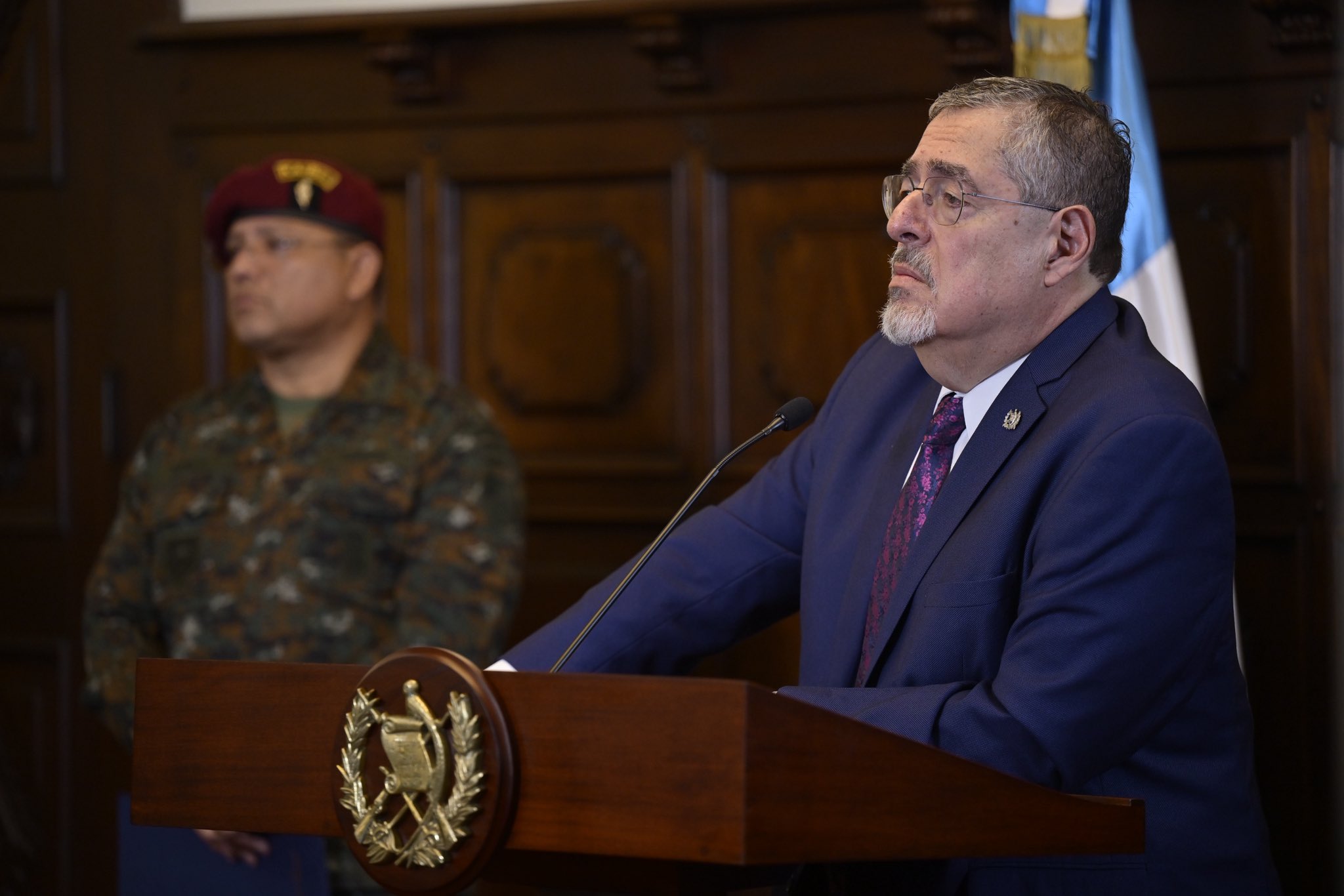 Bernardo Arévalo declaró el estado de sitio durante 30 días en Guatemala el pasado 18 de enero