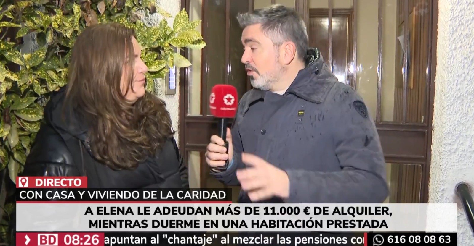 Elena, que cuenta su caso a Telemadrid, es una de esas personas que pertenece al escudo social y que necesita con urgencia que el Real Decreto caiga definitivamente