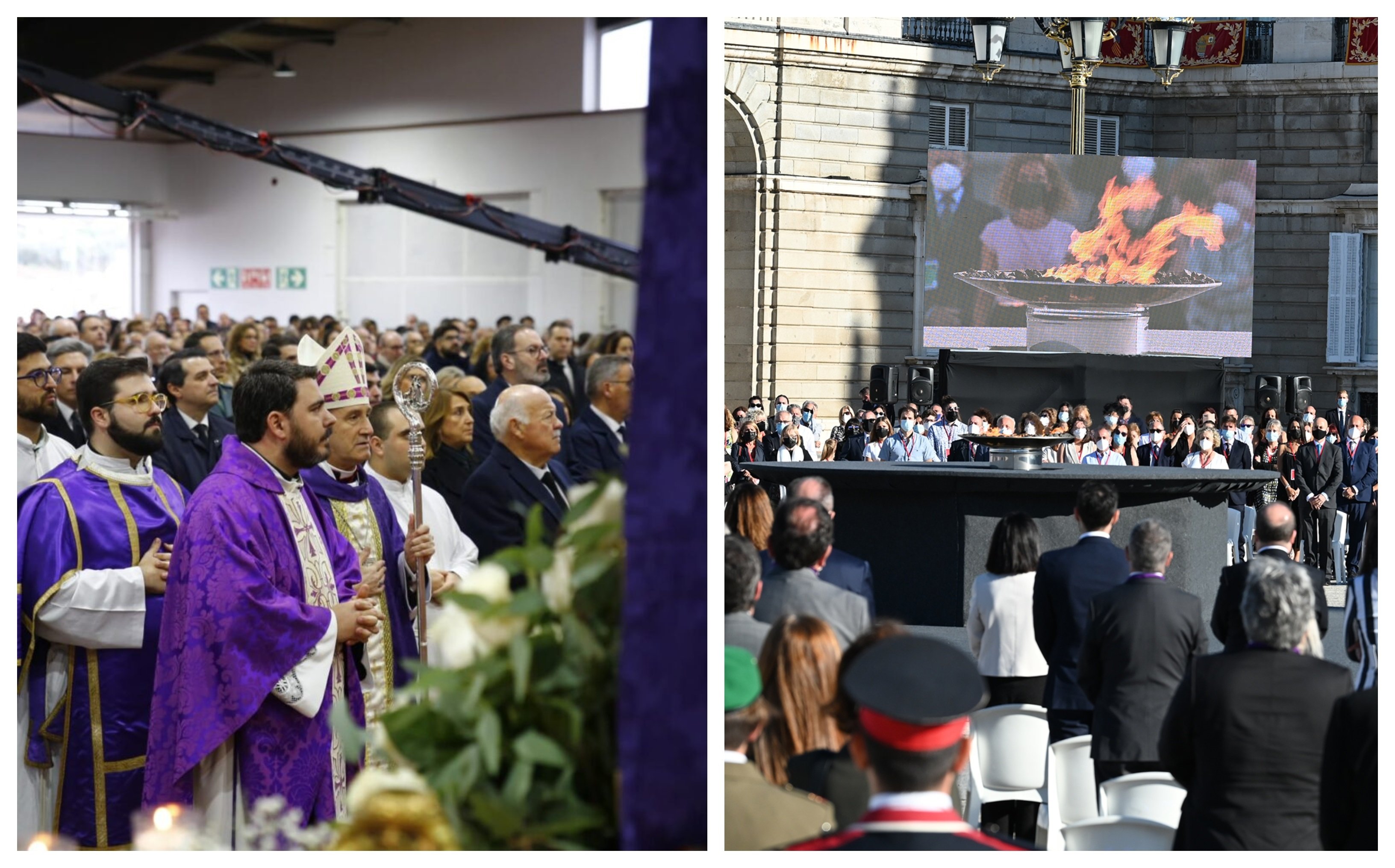 En las ceremonias masónicas a Sánchez le gusta participar, pero en un templo católico le cuesta muchísimo entrar
