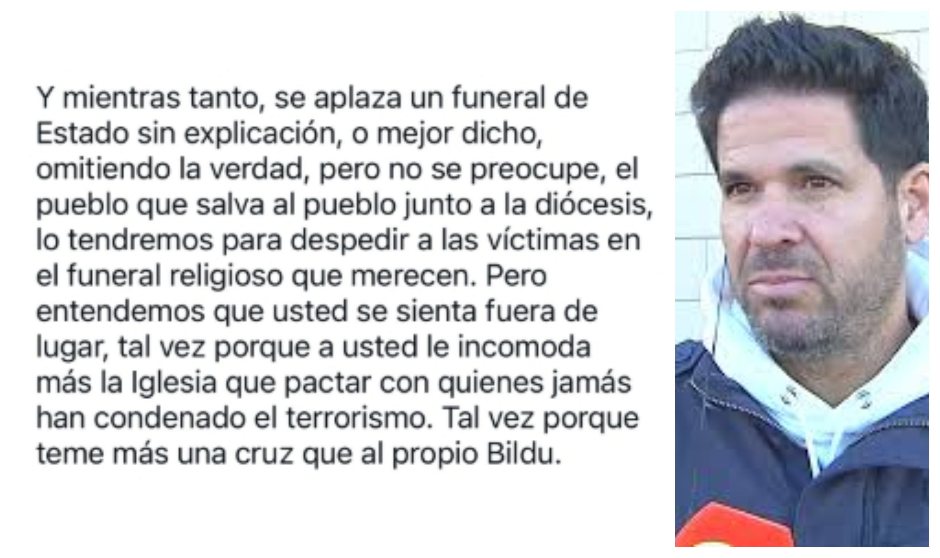 Fidel, hijo de Natividad, fallecida en el descarrilamiento, había enviado una carta al presidente, que quizá Sánchez no haya leído, pero los usuarios de las redes sí, porque se ha hecho viral