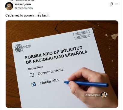 nacionalidad formulario