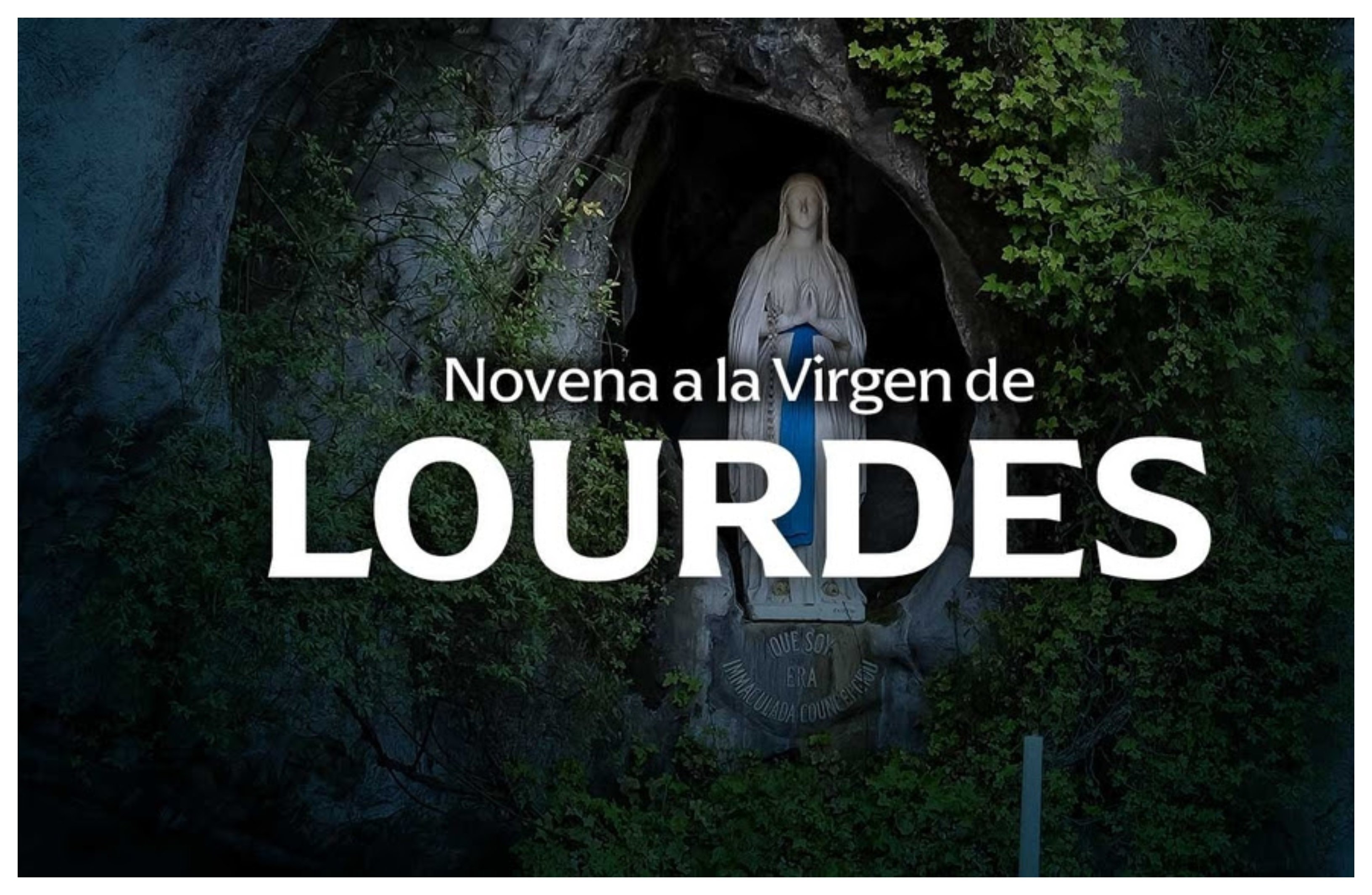 Novena a la Virgen de Lourdes