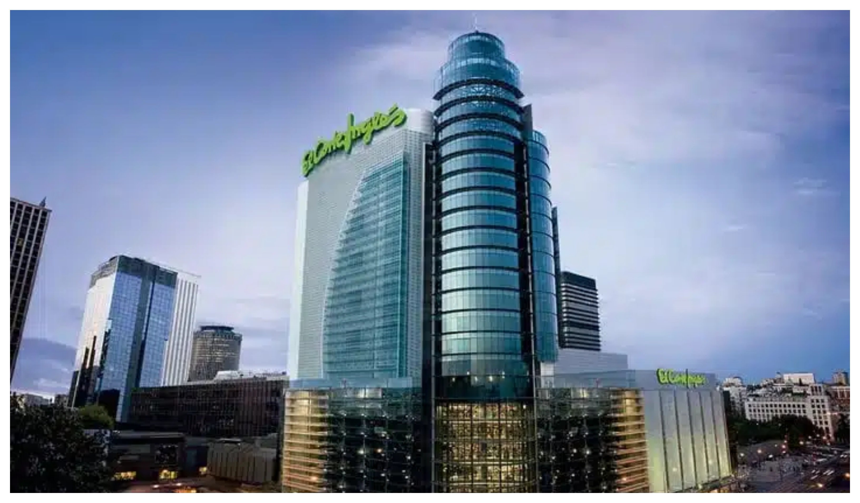 Torre Titania, uno de los emblemas de El Corte Inglés