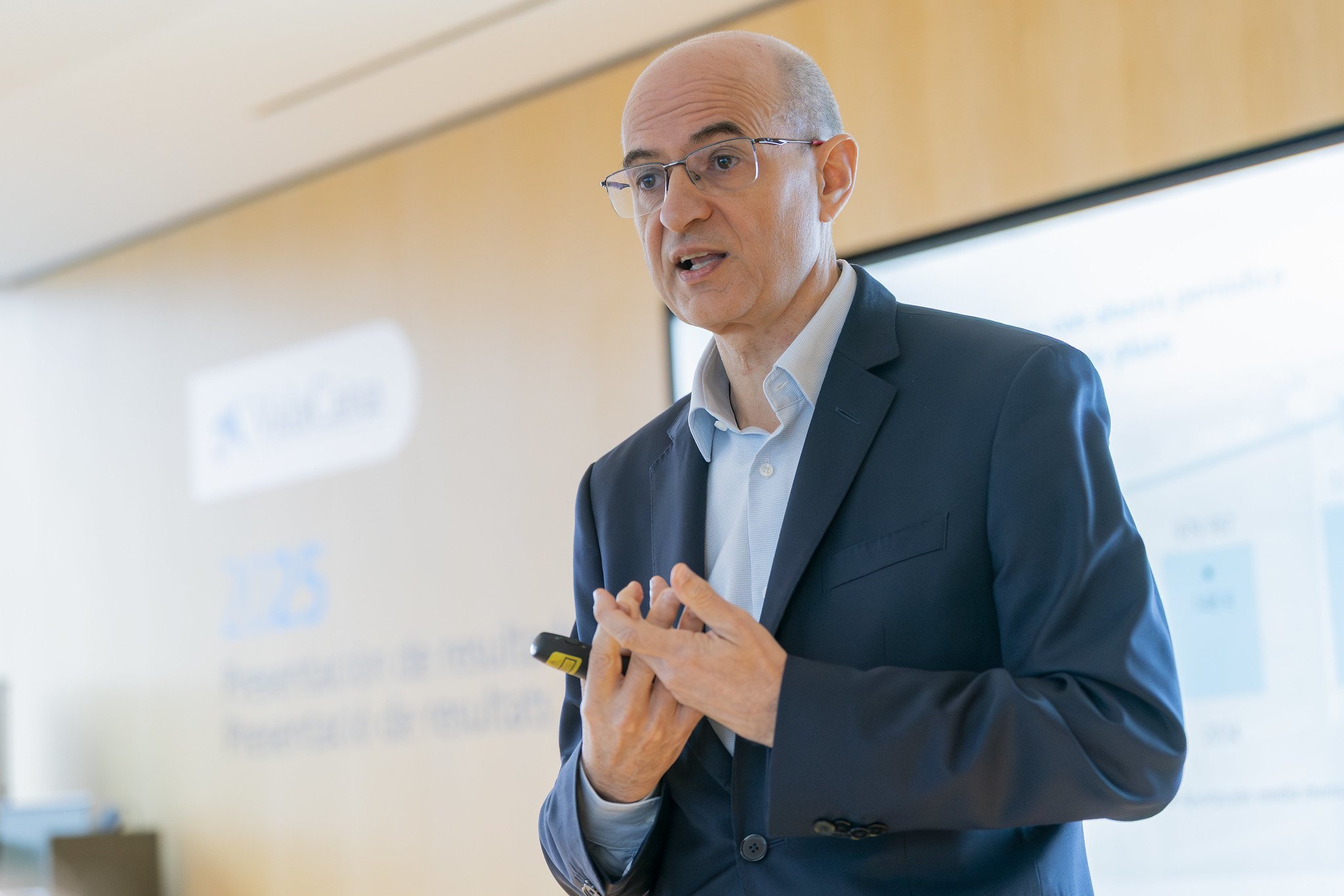 Javier Valle, consejero director de VidaCaixa / Foto: Pablo Moreno