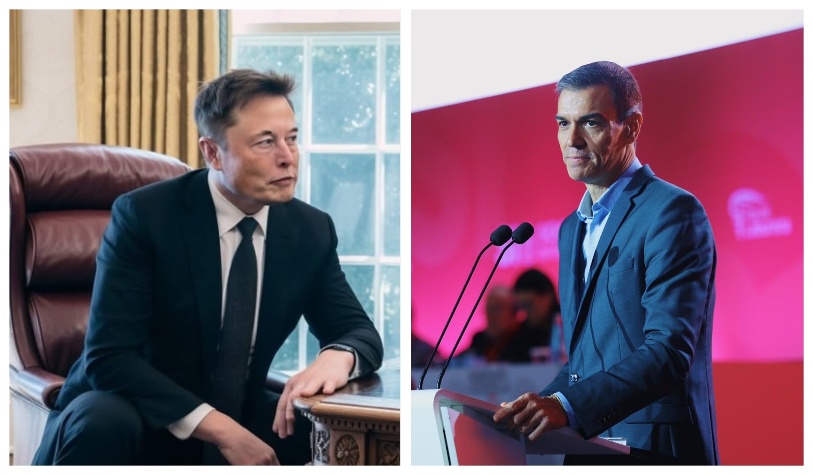 "Dirty Sánchez es un tirano y un traidor al pueblo español": Elon contra Pedro