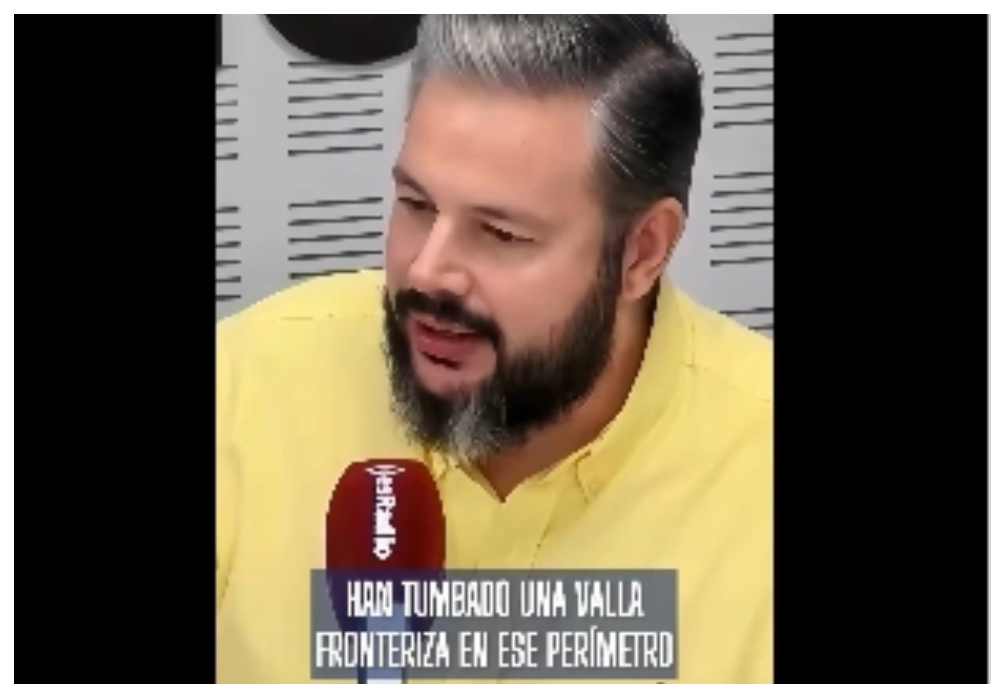 Rubén Pulido alerta: "Se prevé un asalto masivo en las próximas 48-72 horas. En estos momentos la situación en nuestras fronteras es de máxima tensión"