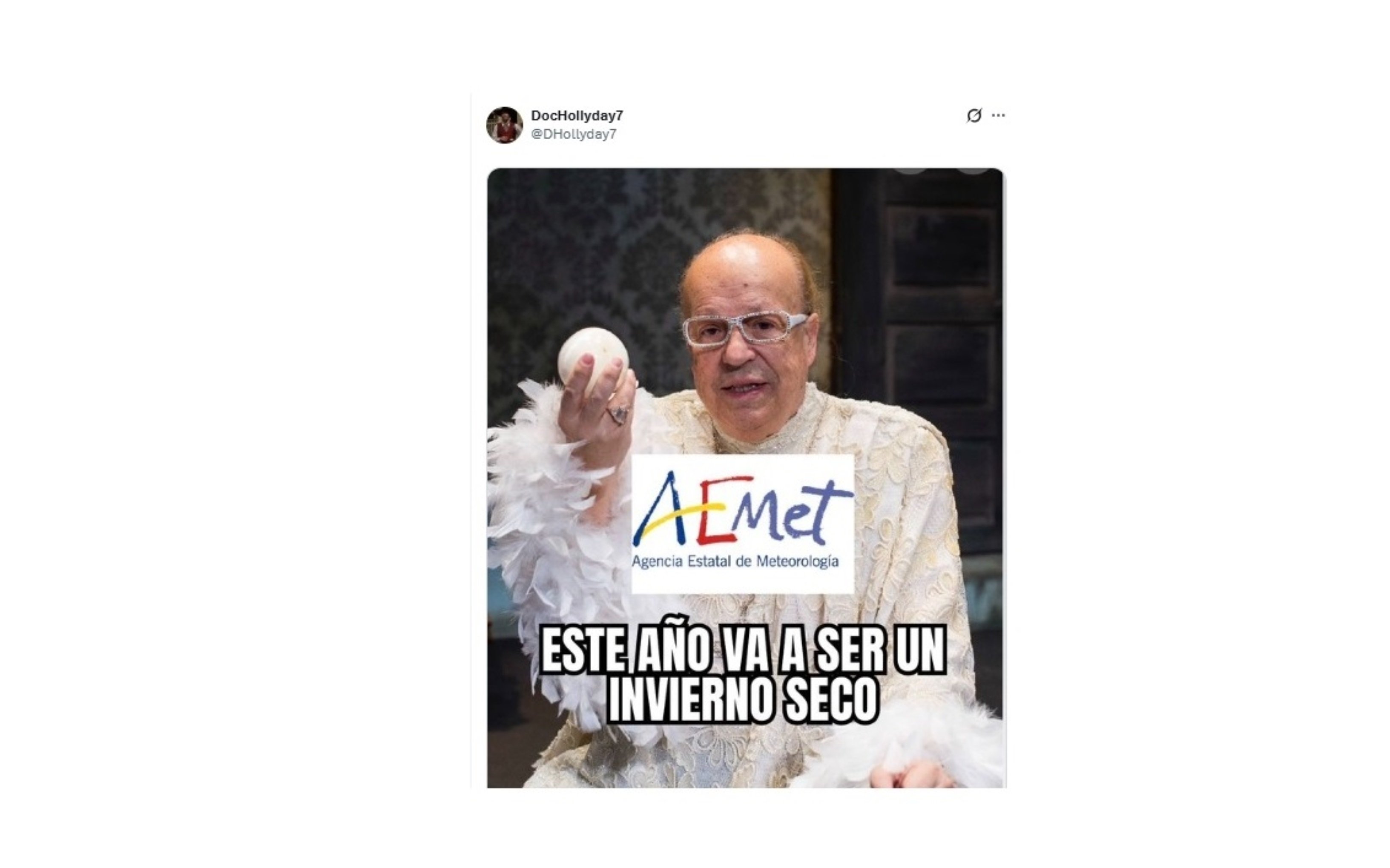 El nuevo fichaje de la AEMET