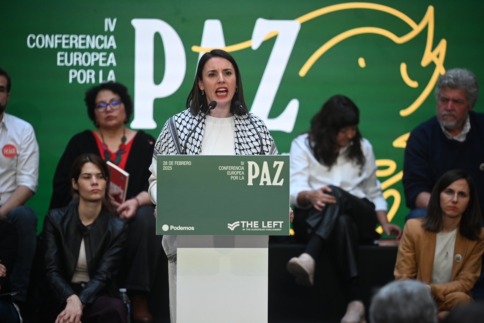 La podemita Irene Montero quiere “barrer” España de  fachas... lo mismo que los socialistas y comunistas asesinos de 1936
