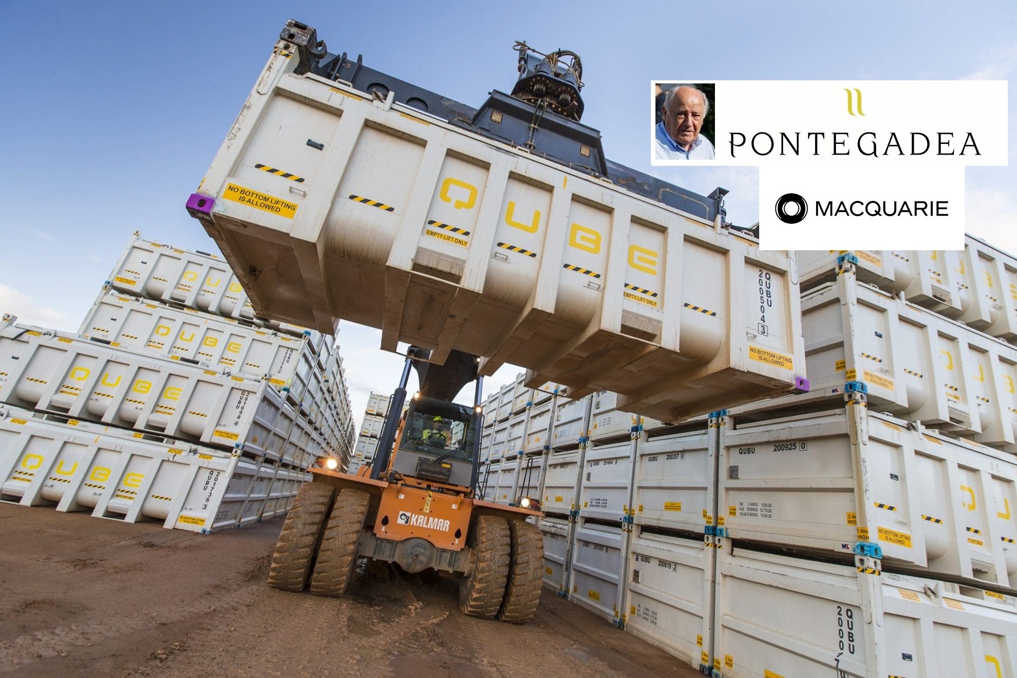 Amancio Ortega puja por Qube a través de un consorcio que lidera el fondo australiano Macquarie