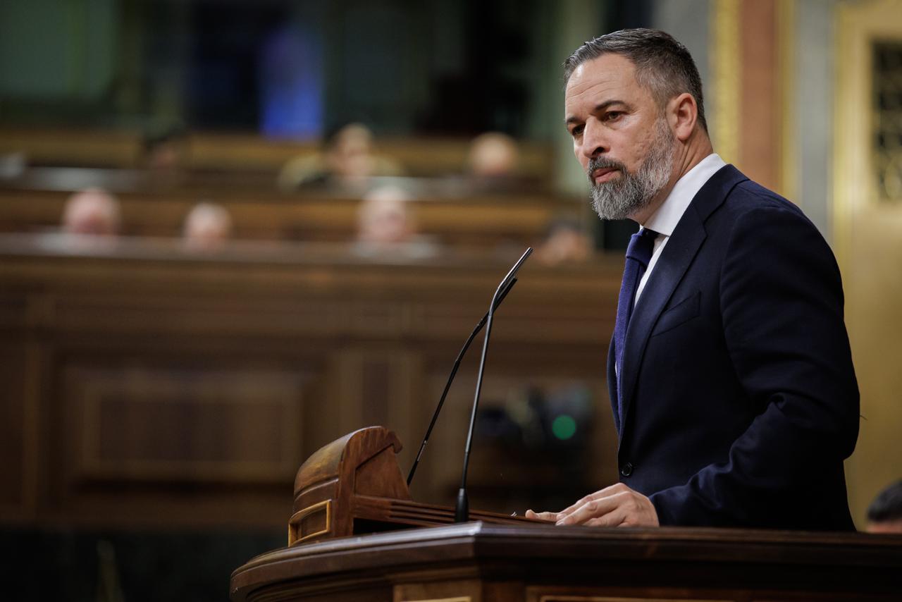 Santiago Abascal ha señalado que "ninguno de los 47 españoles fallecidos merecían un Gobierno como este"