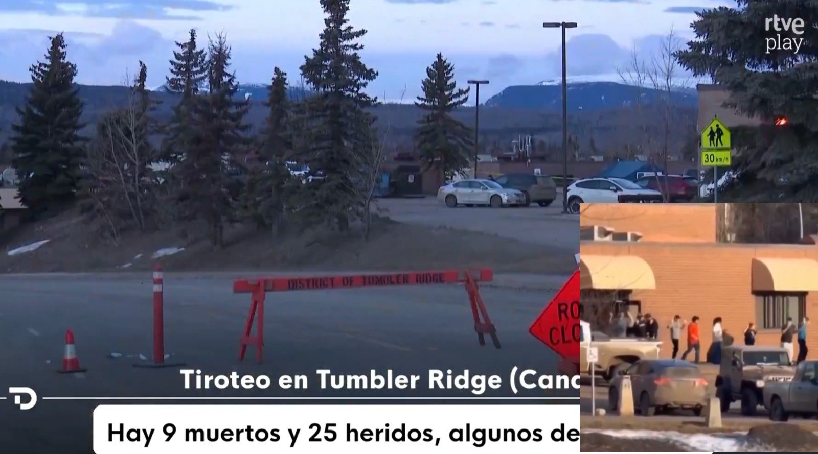 Vamos con algunos titulares que nos regala la prensa española, por ejemplo, el de la tele pública: "La atacante, de 18 años, mató a dos familiares y después se desplazó hasta el centro escolar, donde abrió fuego y se suicidó"