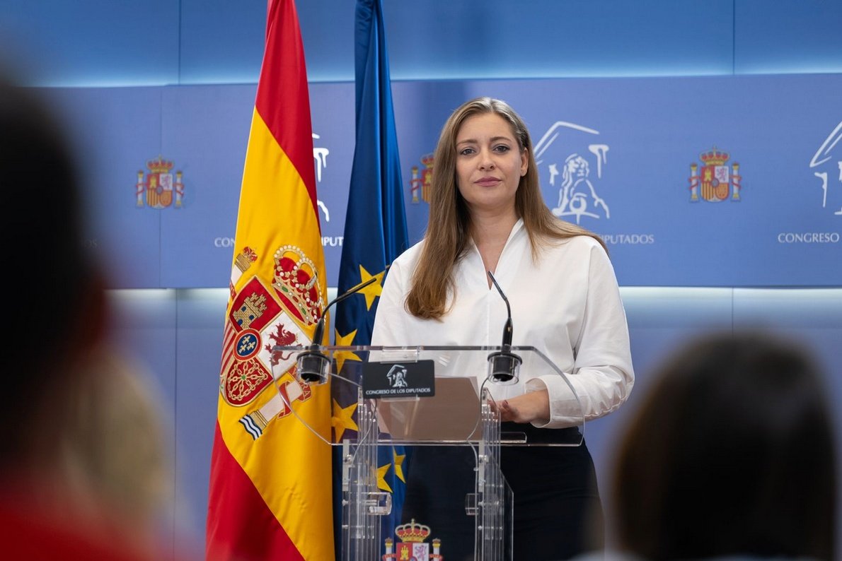 La portavoz del PP en el Congreso, Ester Muñoz