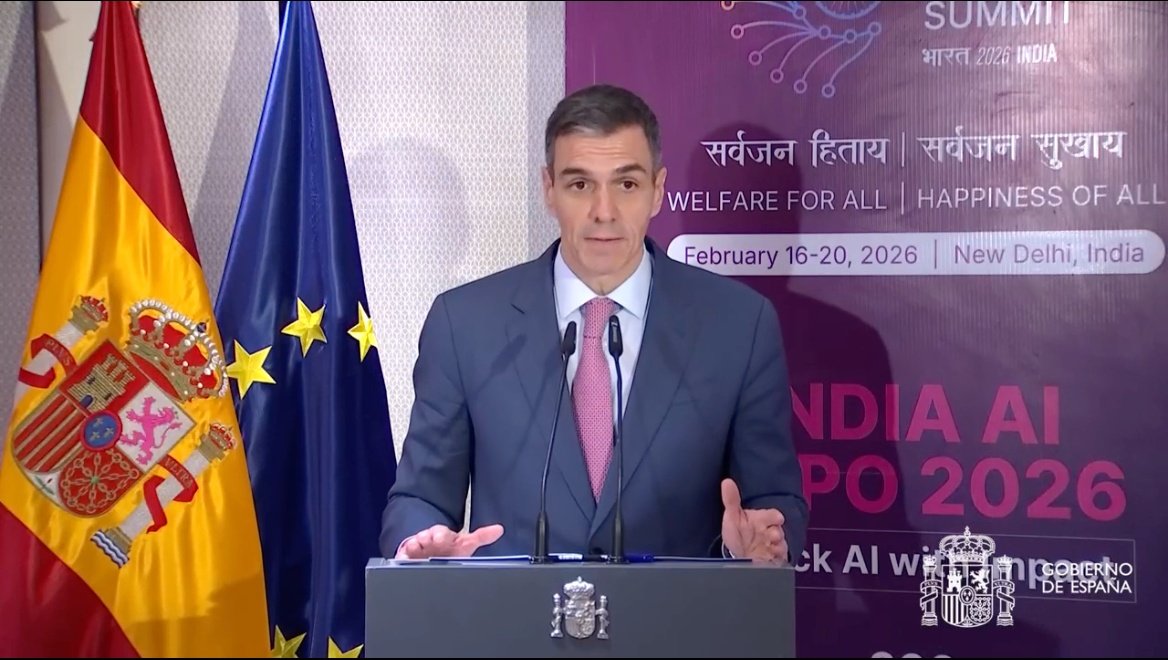 "Me voy a volver a presentar" a las elecciones, asegura Sánchez desde la India