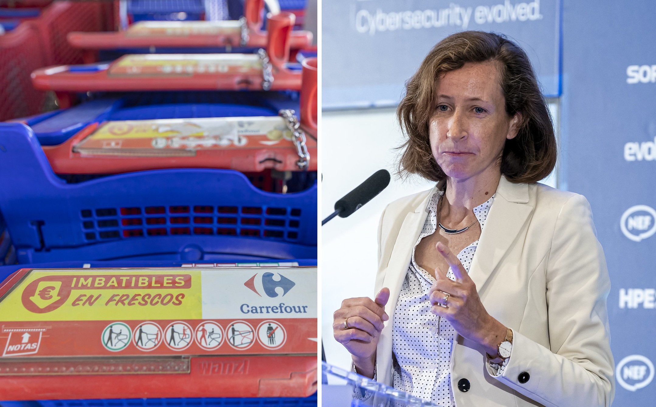 En España, Carrefour tiene a los mandos a Elodie Perthuisot... y su gestión está dando buenos resultados que se valoran, y mucho, en Francia / Fotos: Pablo Moreno