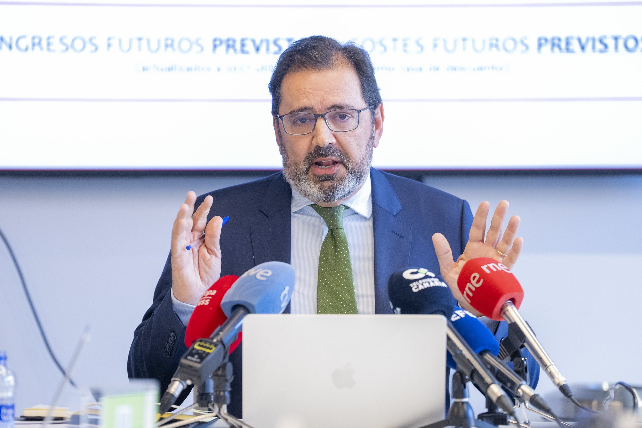 Javier Gándara, al frente de ALA, reclama una bajada de las tasas aeroportuarias en lugar de la subida que propone AENA / Foto: Pablo Moreno
