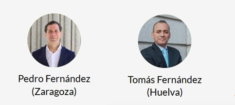 Pedro y Tomás Fernández, diputados de Vox