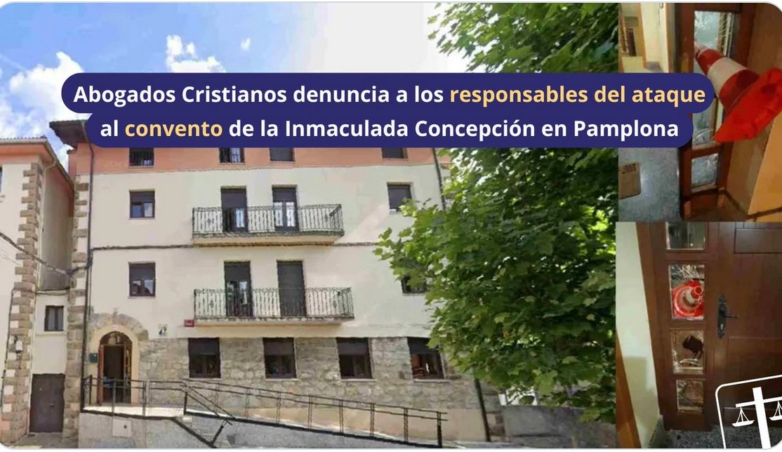 Convento de la Inmaculada Concepción en Echarri Aranaz, municipio de Navarra