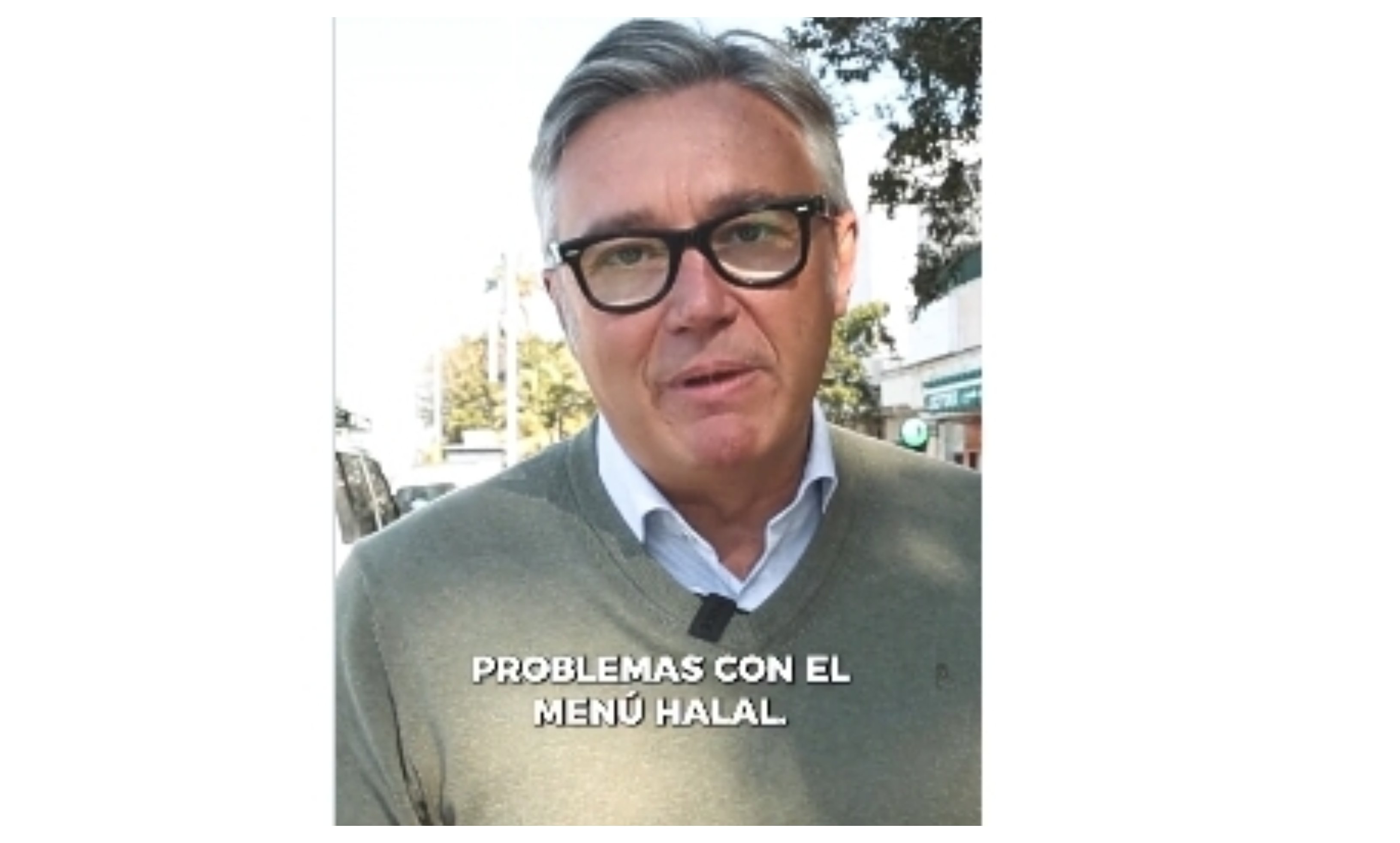 "No queremos que en nuestros colegios y hospitales haya problemas con el menú halal": Manuel Gavira, Vox Andalucía 