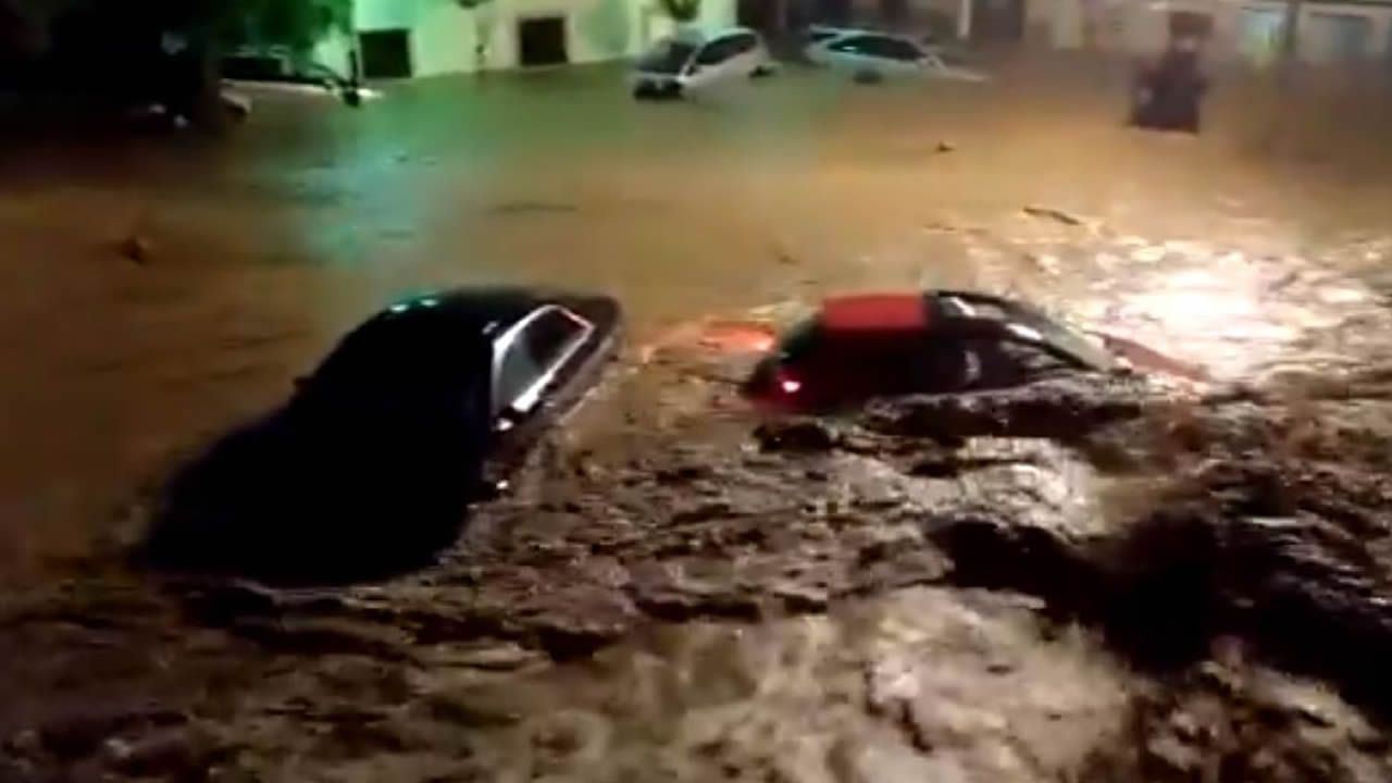 Terrible tromba de agua en Mallorca Terrible tromba de agua en Mallorca