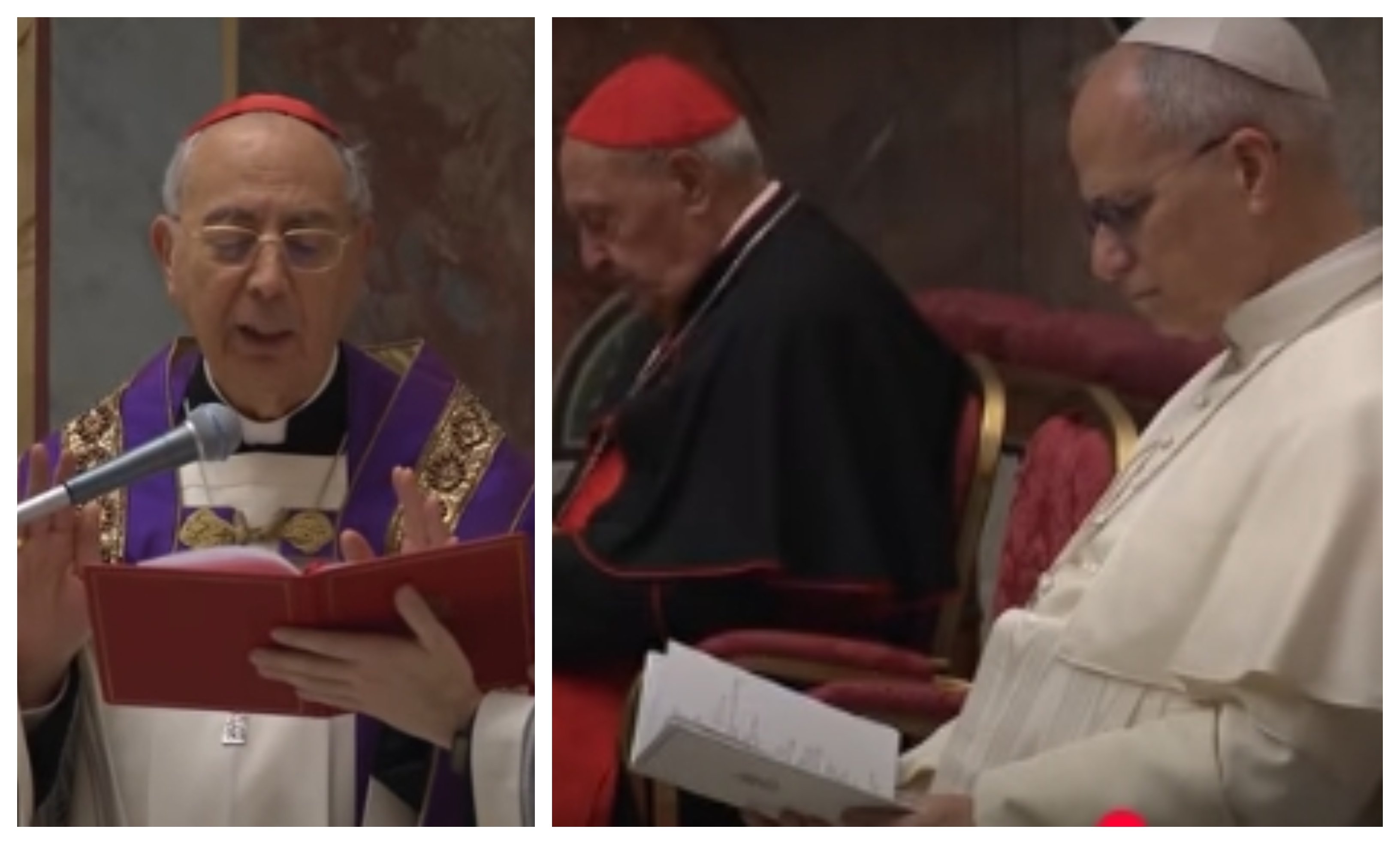 El predicador es el monje cirterciense, Erik Varden, obispo católico de la atea Noruega, primer sacerdote católico ordenado obispo en la catedral de Trondheim desde la reforma protestante