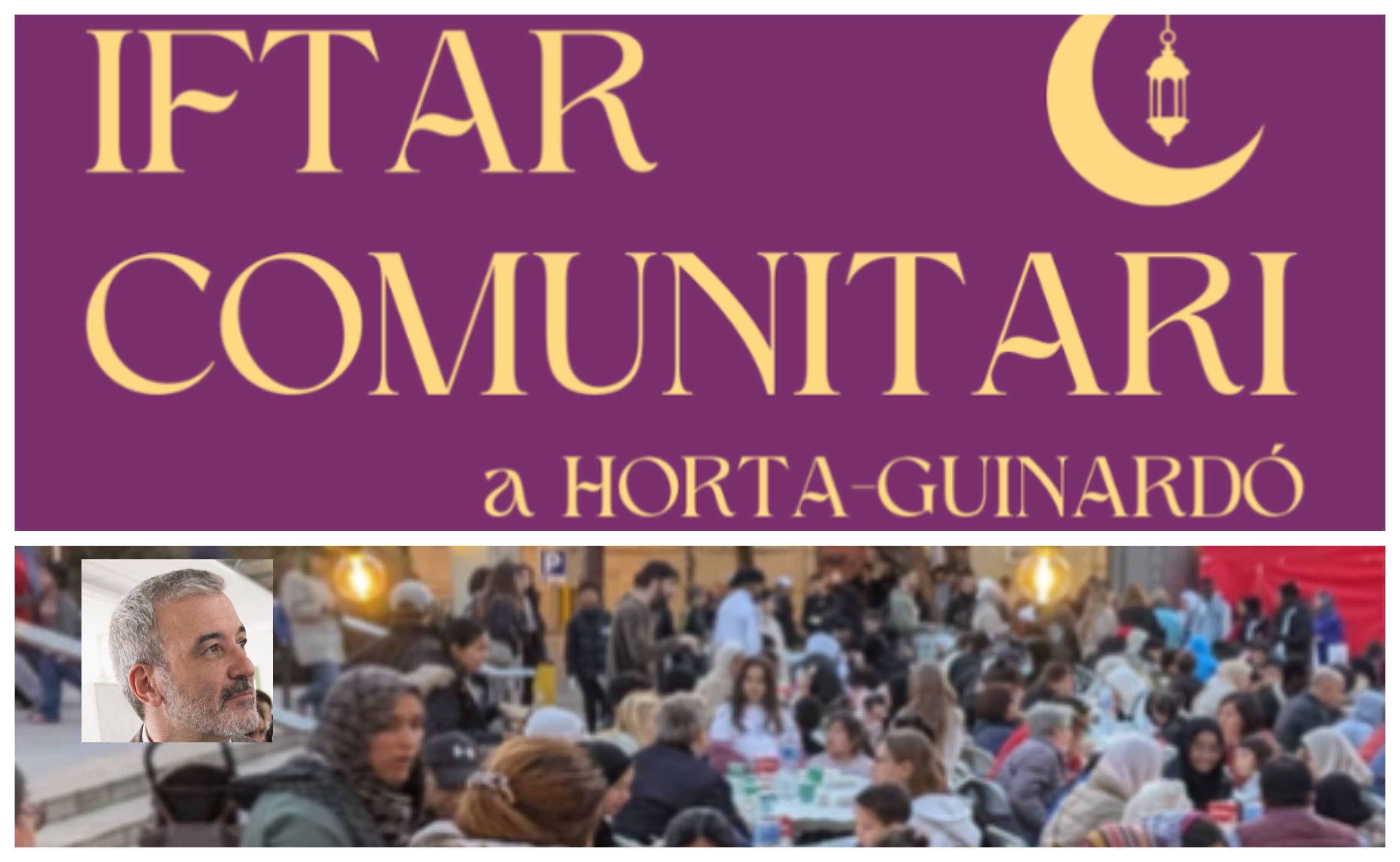 El alcalde de Barcelona, Jaime Collboni, permitirá un "iftar comunitario" del Ramadán, en plena calle de la ciudad... mientras cada Navidad reniega del Belén