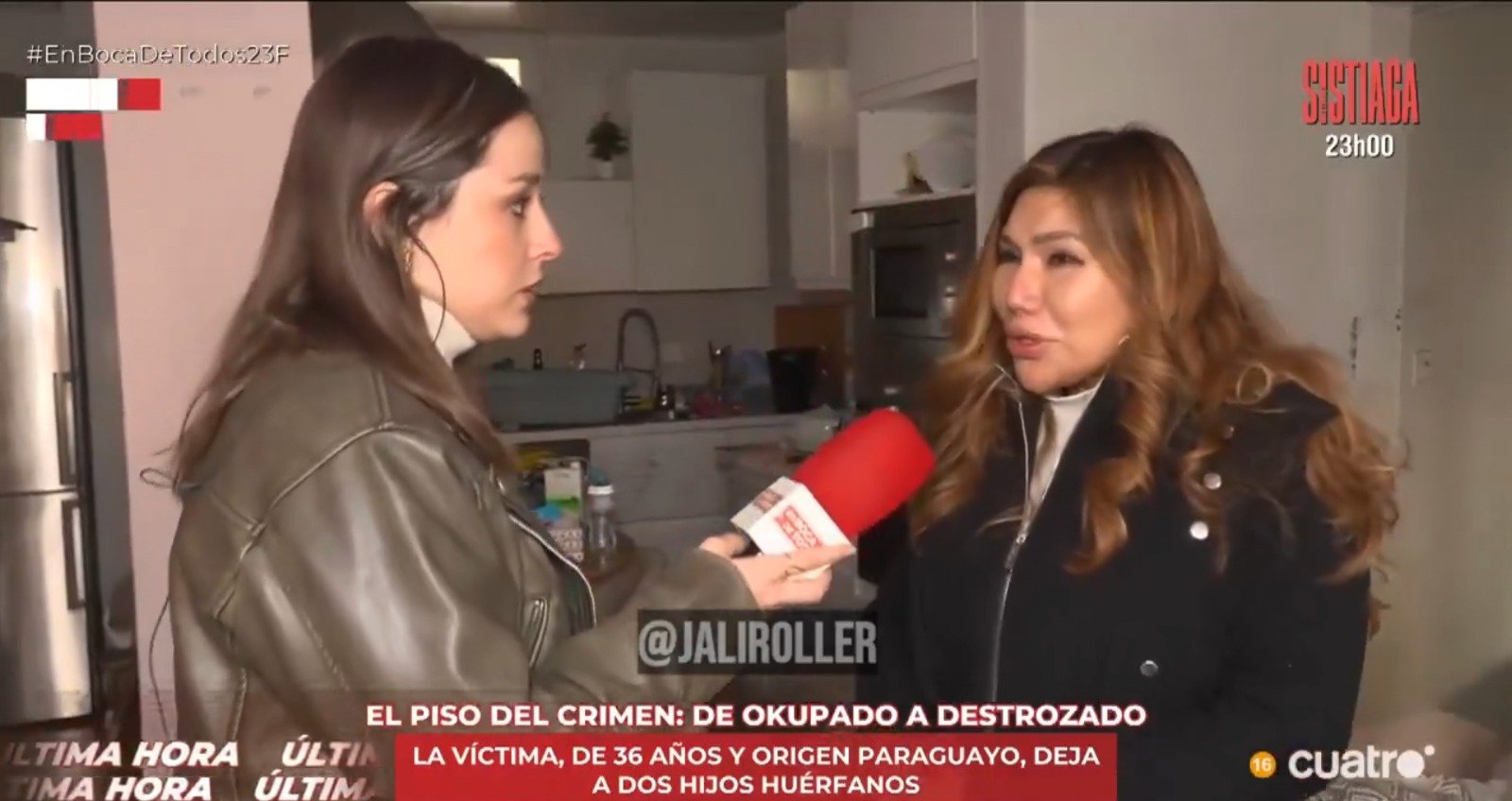 Jacqueline ha recuperado su vivienda, ¿la justicia? No, la violencia okupa Jacqueline ha recuperado su vivienda, ¿la justicia? No, la violencia okupa