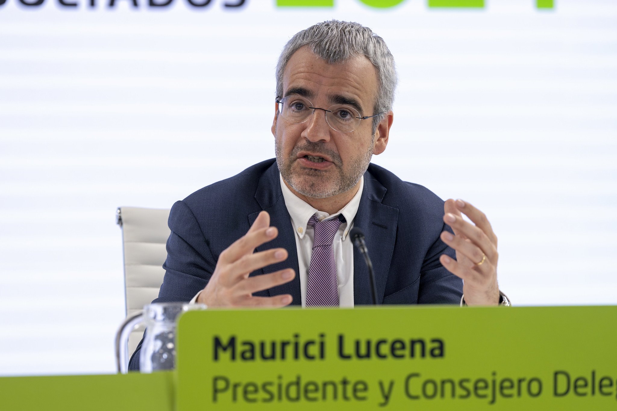 El socialista catalán Maurici Lucena está al frente de AENA desde julio de 2018... y espera ser renovado para continuar, al menos, cuatro años más / Foto: Pablo Moreno