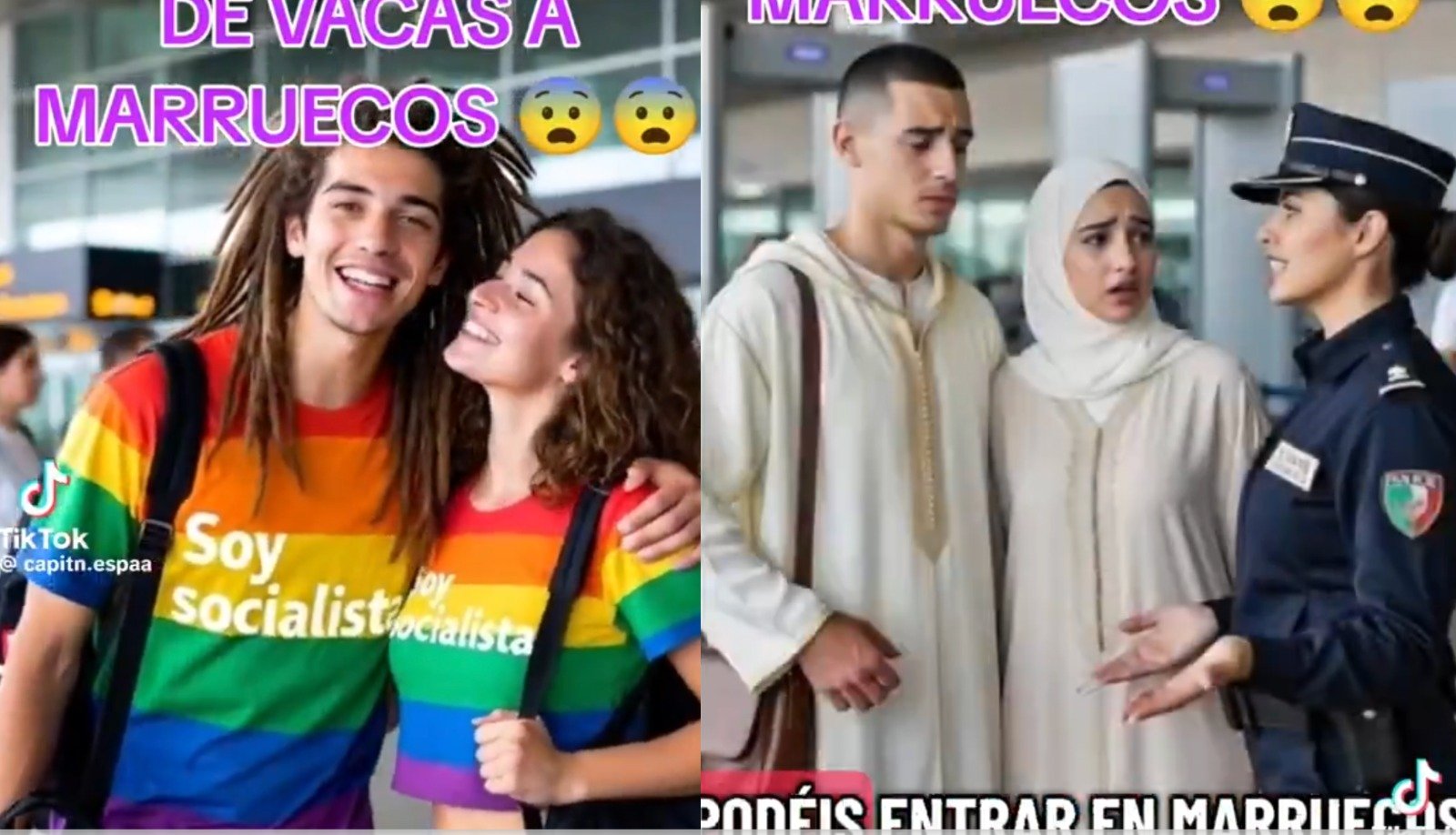 El vídeo no es una maravilla y además, es malintencionado, pero resulta de lo más ilustrativo