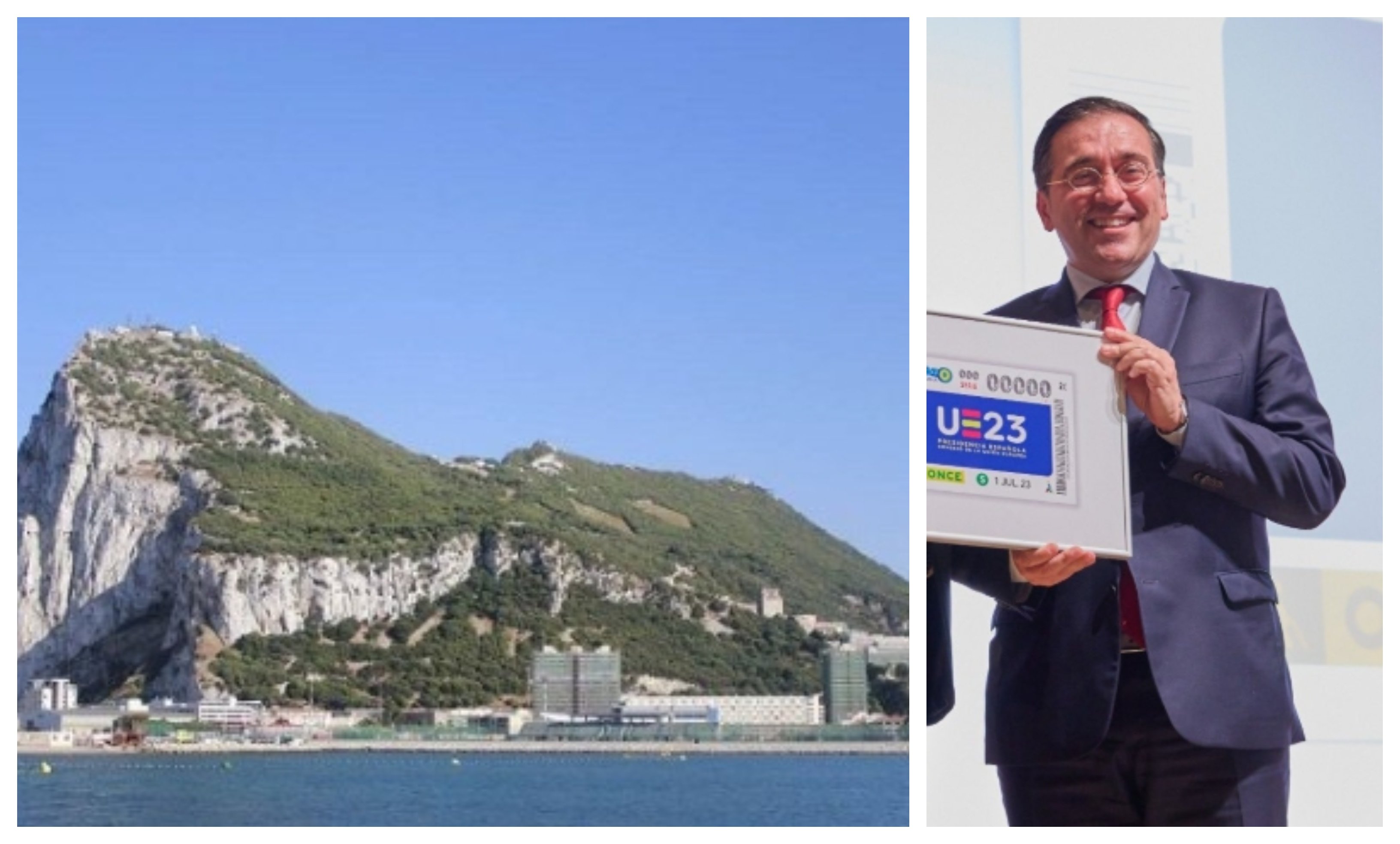 En un acto de originalidad, José Manuel Albares, canciller de las Españas, asegura que el acuerdo es histórico y que España no cede en sus pretensiones de soberanía En un acto de originalidad, José Manuel Albares, canciller de las Españas, asegura que el acuerdo es histórico y que España no cede en sus pretensiones de soberanía