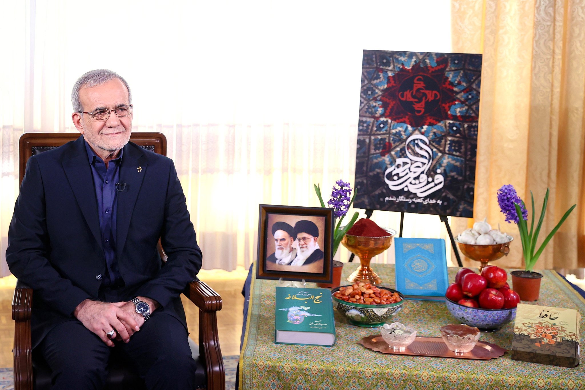 El presidente de Irán, Masoud Pezeshkian