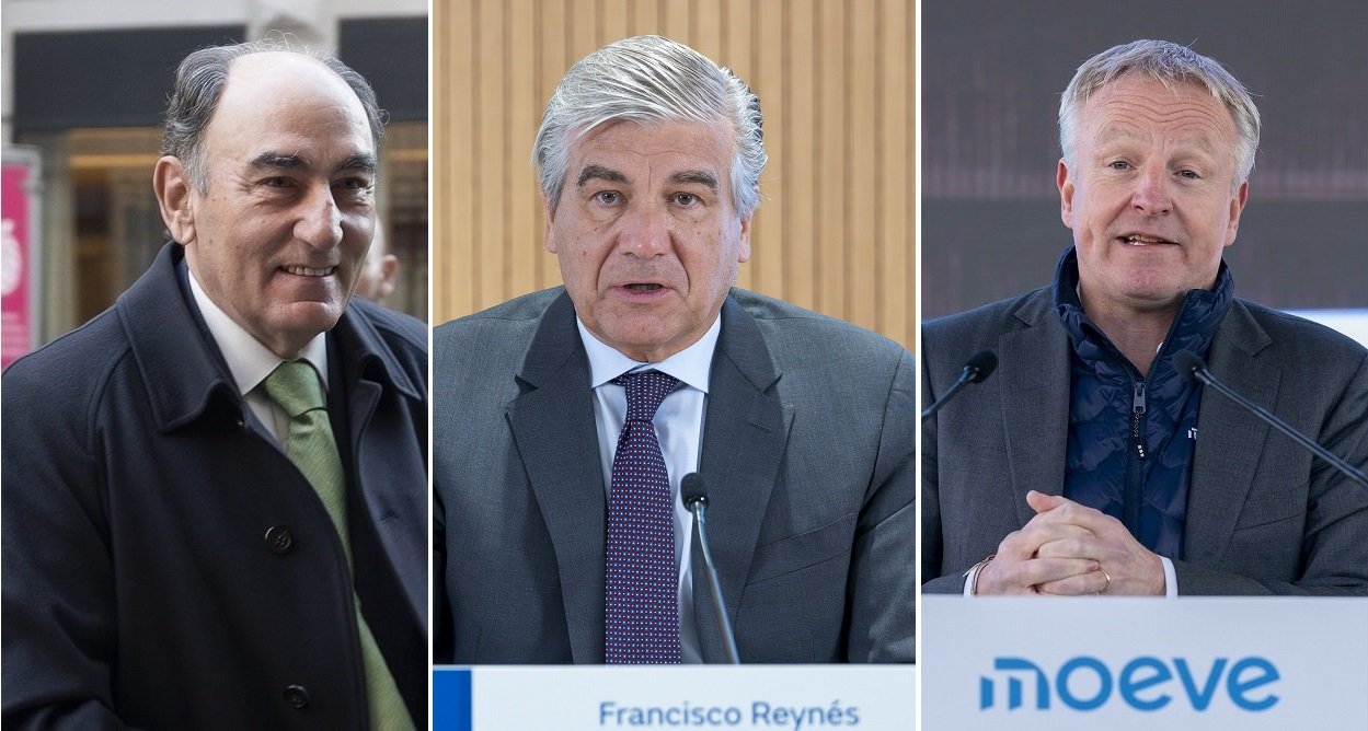 Galán, Reynés y Wetselaar, los tres directivos mejor pagados del sector energético español en el año 2025 / Fotos: Pablo Moreno