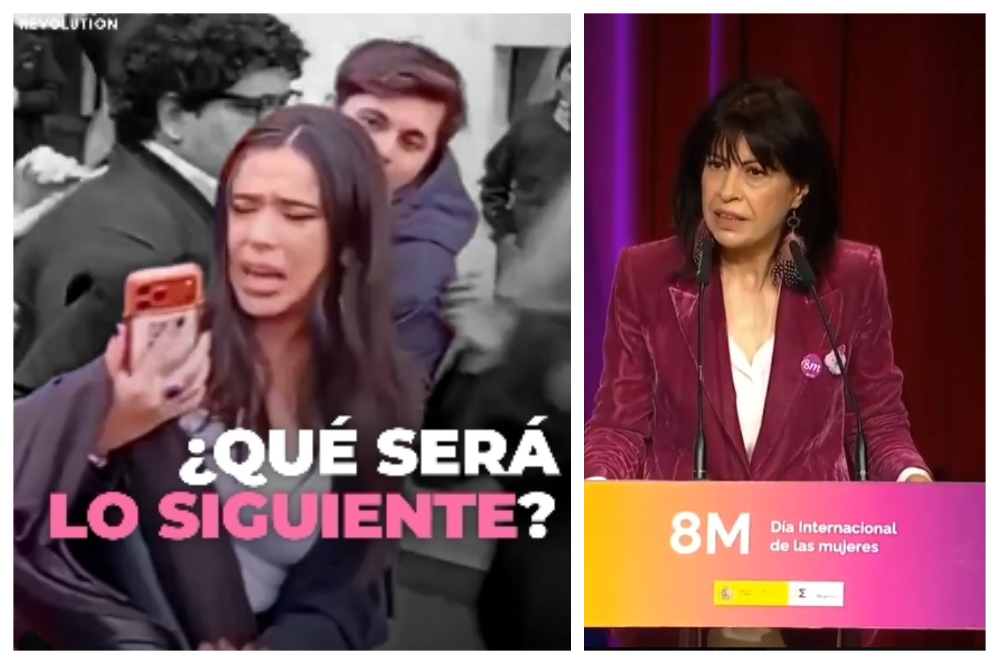Ana Redondo (Igualdad): “Porque el odio en las redes es violencia física en las calles… y si no, que se lo digan a Sarah Santaolalla"... y la jueza dicta "que no hubo agresión" por parte de Vito Quiles