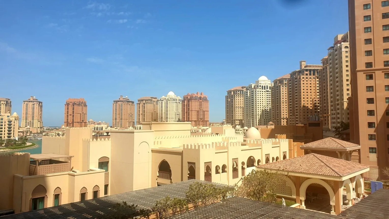 Doha (capital de Qatar), donde hay 700 españoles atrapados