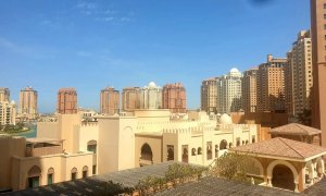 Doha (capital de Qatar), donde hay 700 españoles atrapados