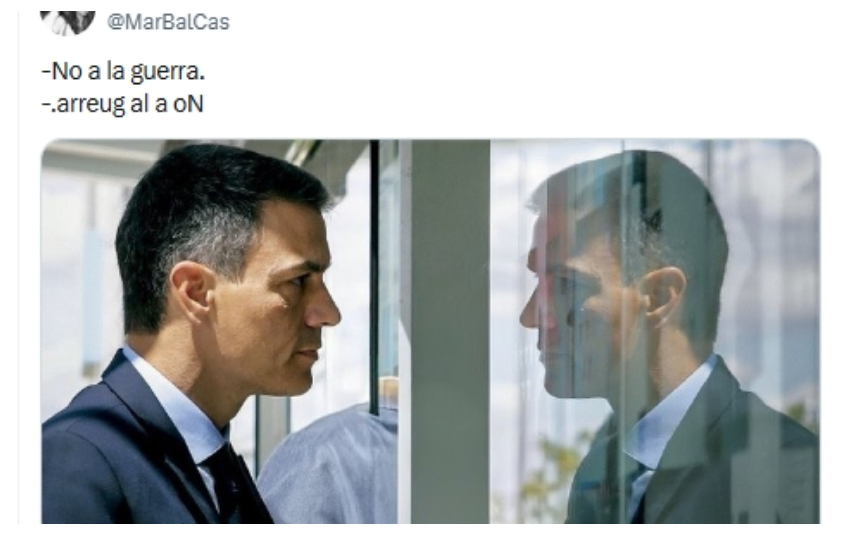 Repite conmigo: No a la guerra