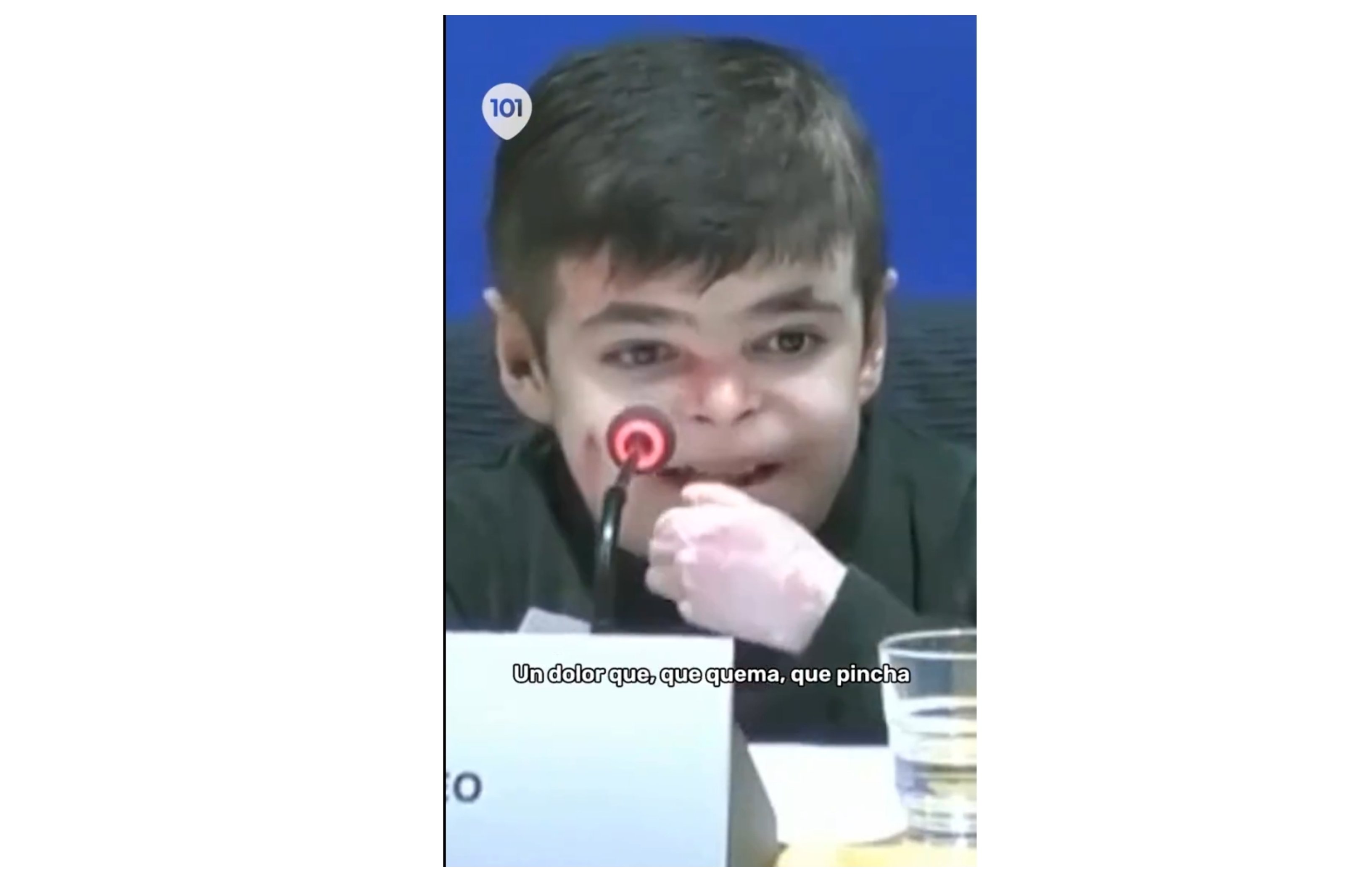 Leo: "Sueño con poder vivir sin tanto dolor y jugar sin miedo"