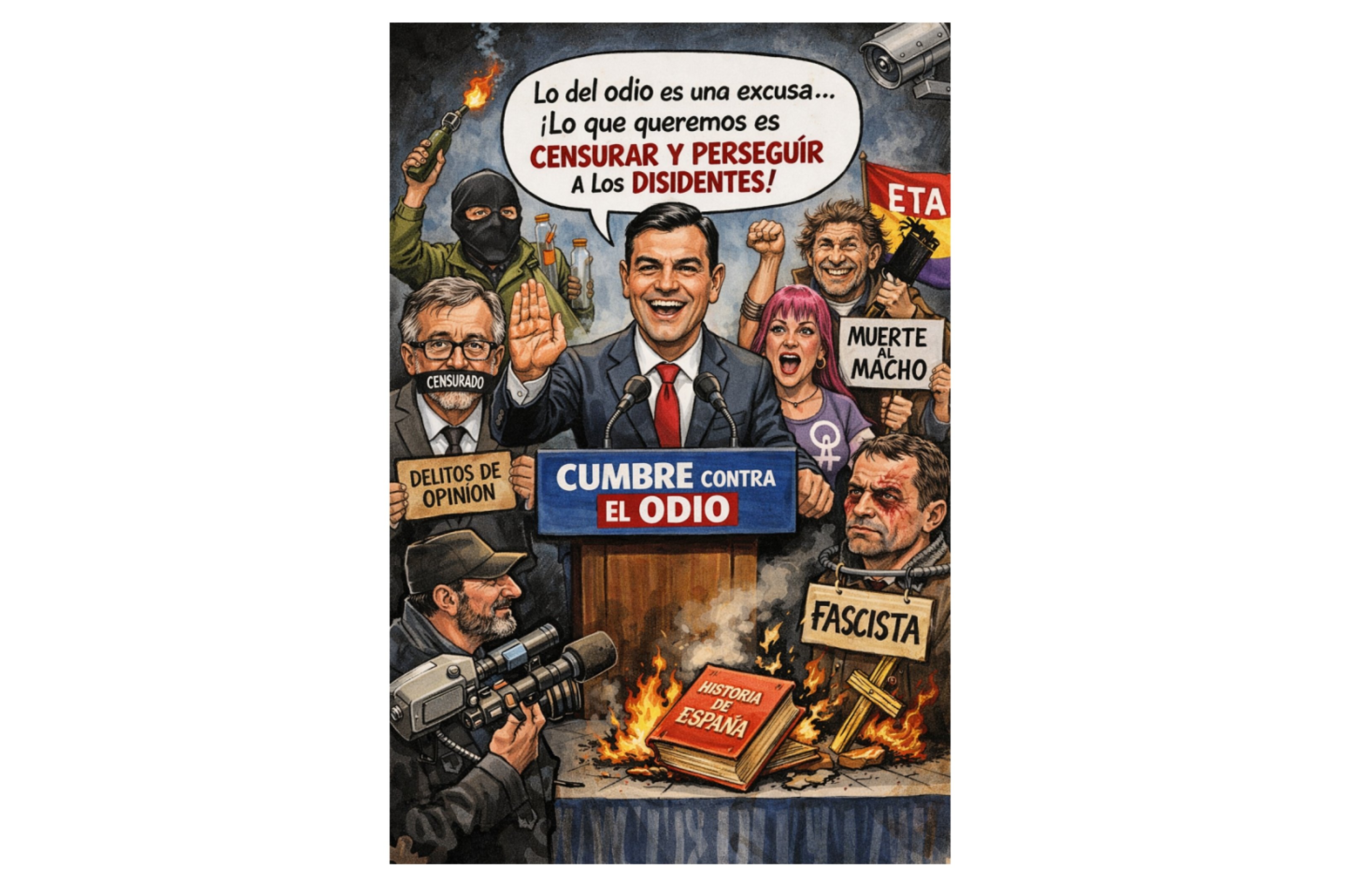 Odiar es un derecho constitucional