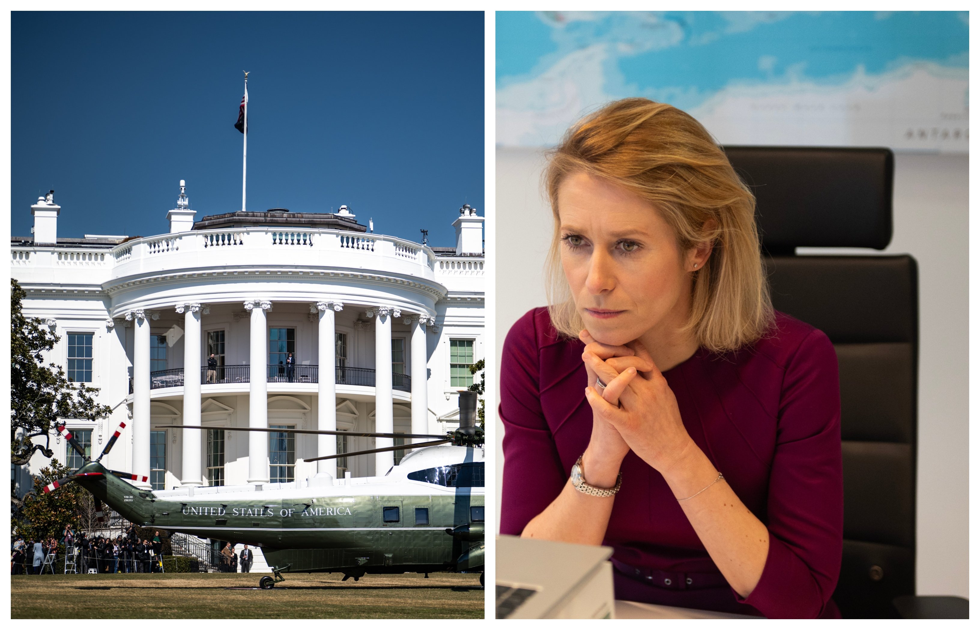 Kaja Kallas se apunta al plante a La Casa Blanca