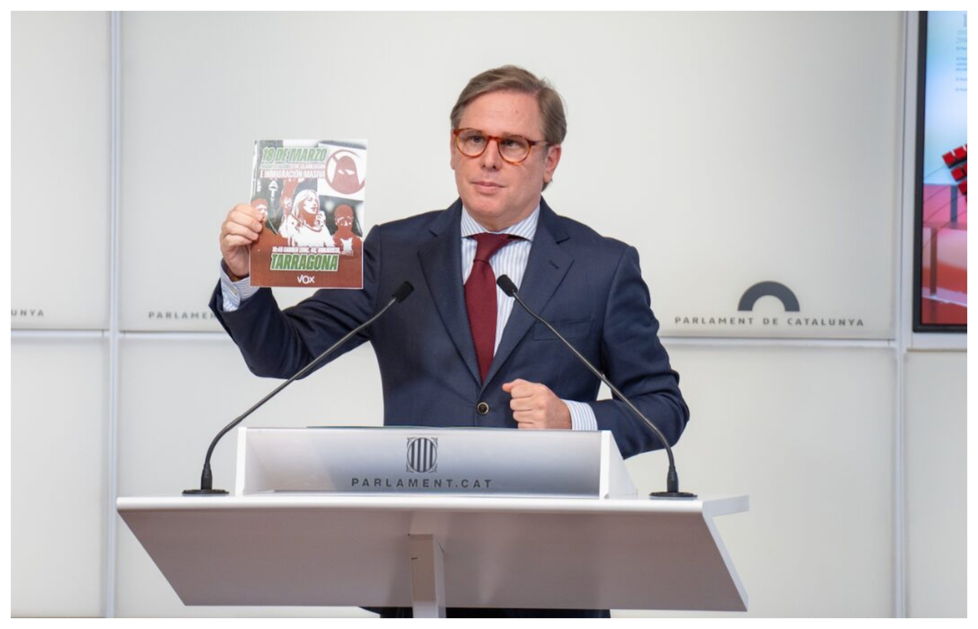 El portavoz del grupo parlamentario de Abascal en el Parlamento catalán, Joan Garriga, ha recordado que, actualmente, la región alberga alrededor de 660.000 musulmanes, de un total de 8.200.000 habitantes