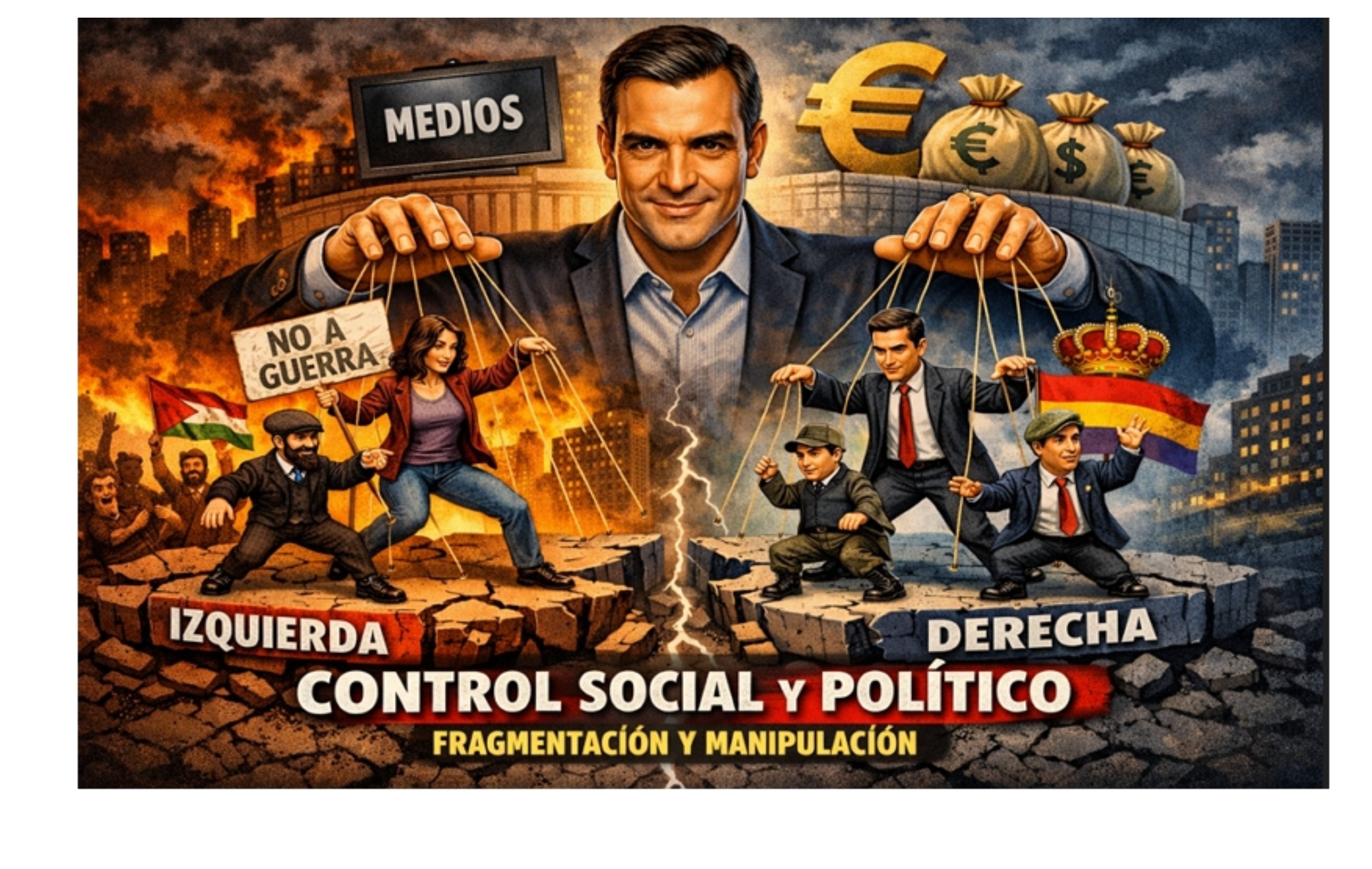 Sánchez ha conseguido monopolizar el voto de izquierdas y dividir el voto de derechas